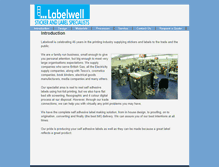 Tablet Screenshot of labelwell.com